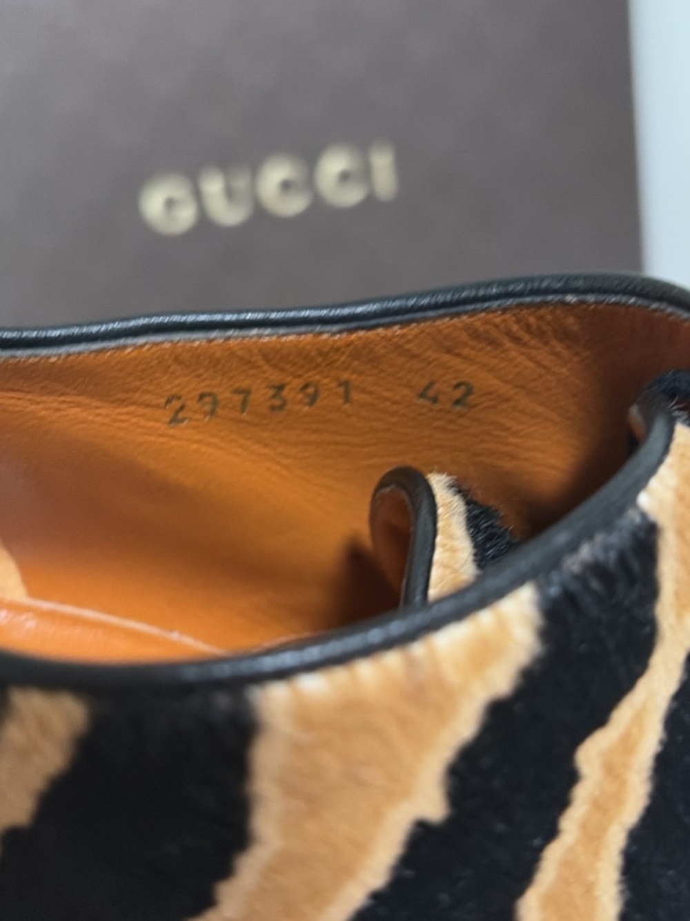 Gucci horsehair platform heels - Picture 4 of 9
